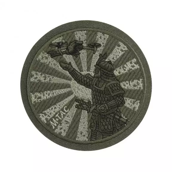 M-Tac® Weg des Samurai-Aufnäher (bestickt) - Ranger Green