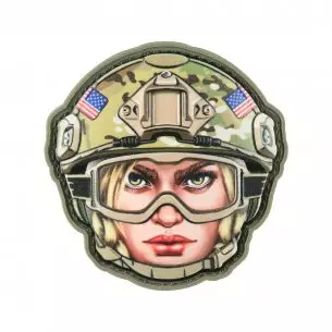 M-Tac® USA Girl Emoji Patch...