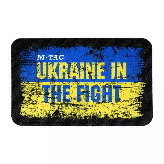 M-Tac® Naszywka Ukraine in the Fight (80х50 mm) - Full Color