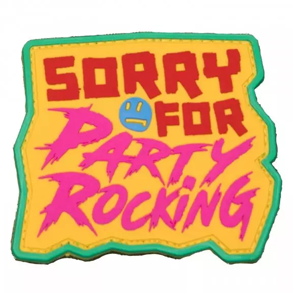 Mil-spec Monkey Naszywka Taktyczna Z Rzepem - Sorry For Party Rocking PVC