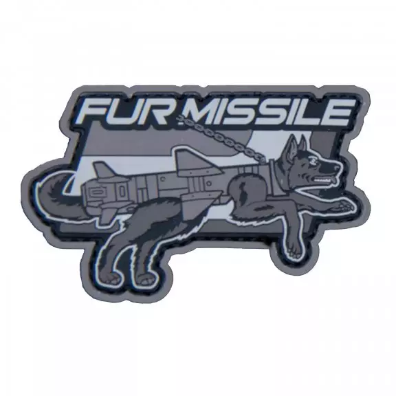 Mil-spec Monkey Naszywka Taktyczna Z Rzepem - Fur Missile PVC