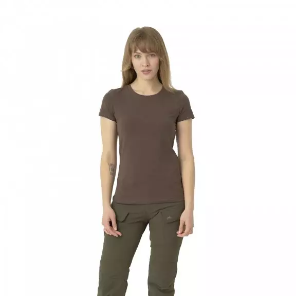 Helikon-Tex T-Shirt Damski Slim Organic - Earth Brown