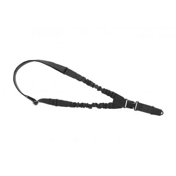Claw Gear One Point Elastic Support Sling Snap Hook - Black