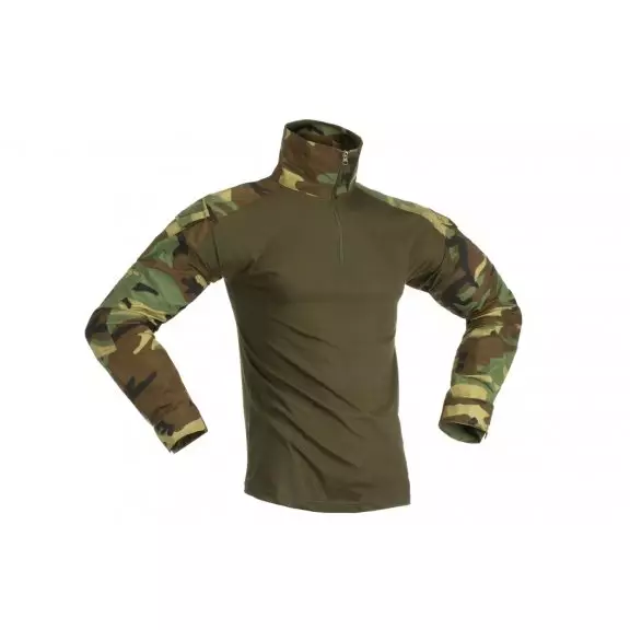 Invader Gear Bluza Combat Shirt - Woodland