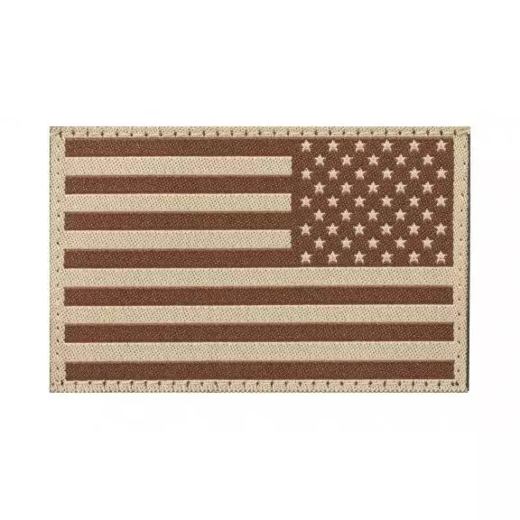 Claw Gear USA Reversed Flag Patch - Desert