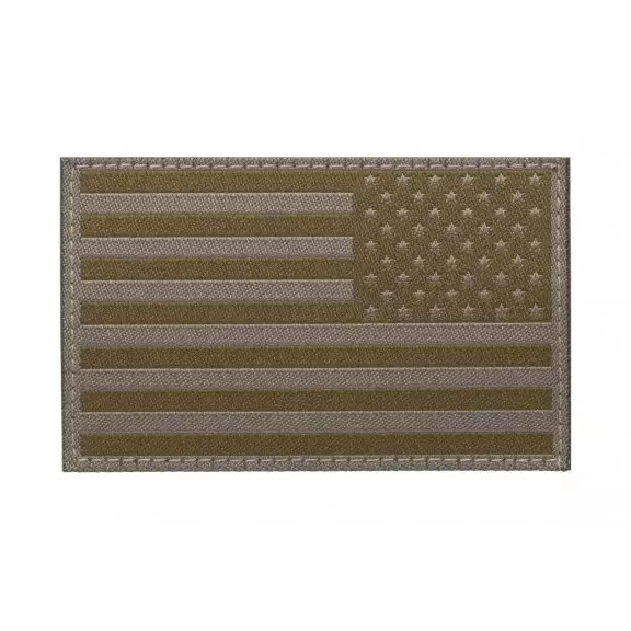 Claw Gear USA Reversed Flag Patch - RAL 7013