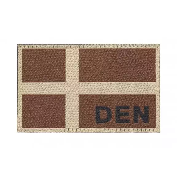 Claw Gear Denmark Flag Patch - Desert