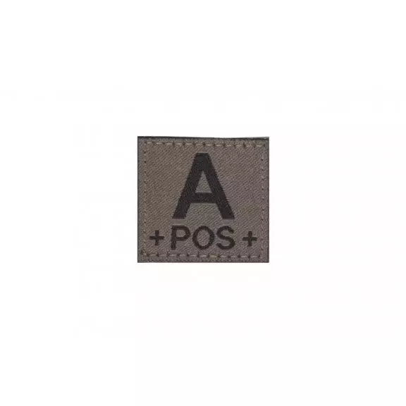 Claw Gear A Pos Bloodgroup Patch - RAL 7013