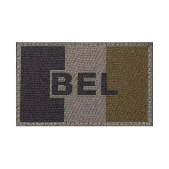 Claw Gear Belgium Flag Patch - RAL 7013