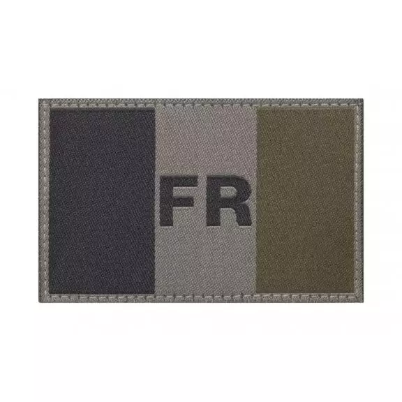 Claw Gear Aufnäher mit Frankreich-Flagge - RAL 7013