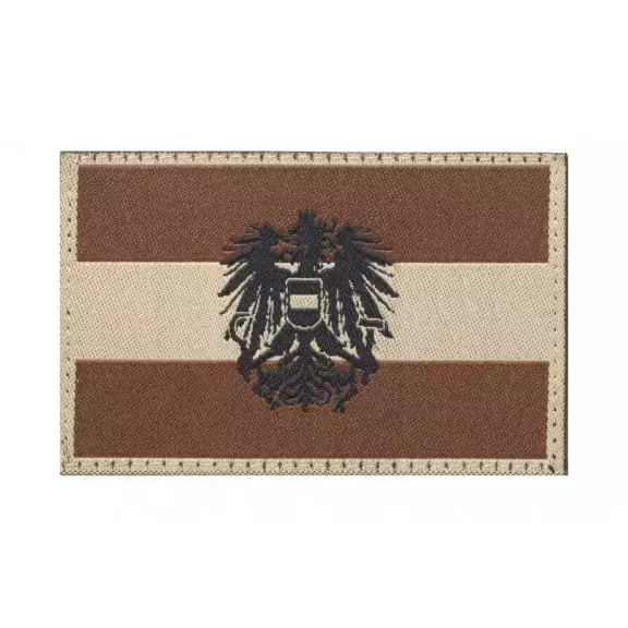 Claw Gear Austria Emblem Flag Patch - Desert