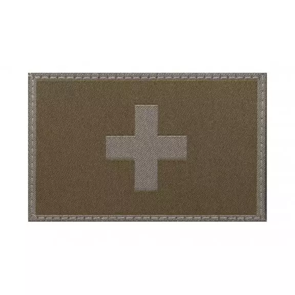 Claw Gear Switzerland Flag Patch - RAL 7013