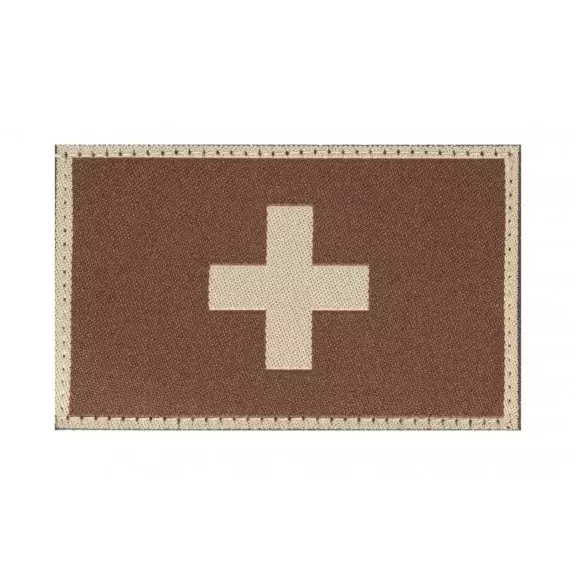 Claw Gear Switzerland Flag Patch - Desert