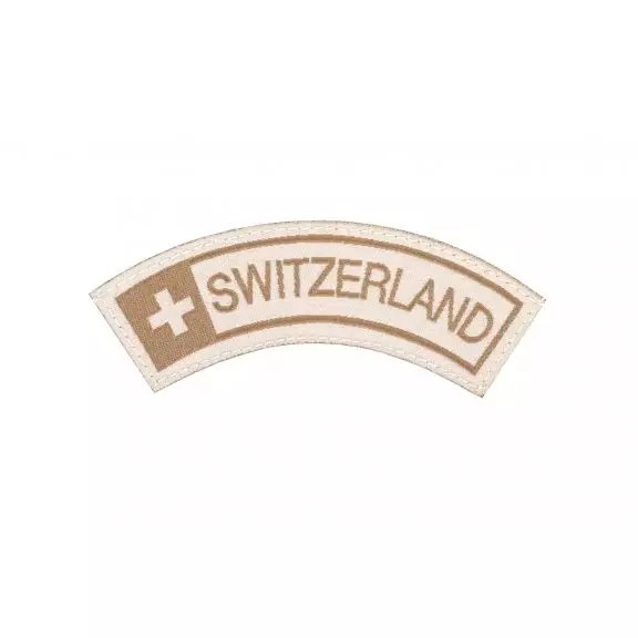 Claw Gear Switzerland Small Tab Patch - Desert