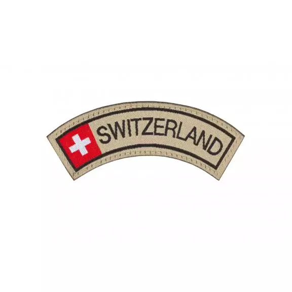 Claw Gear Switzerland Small Tab Patch - Multicolor