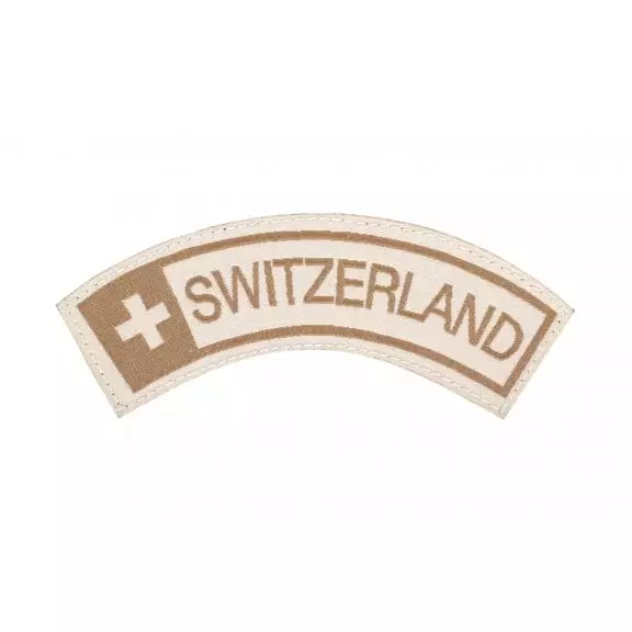 Claw Gear Switzerland Tab Patch - Desert