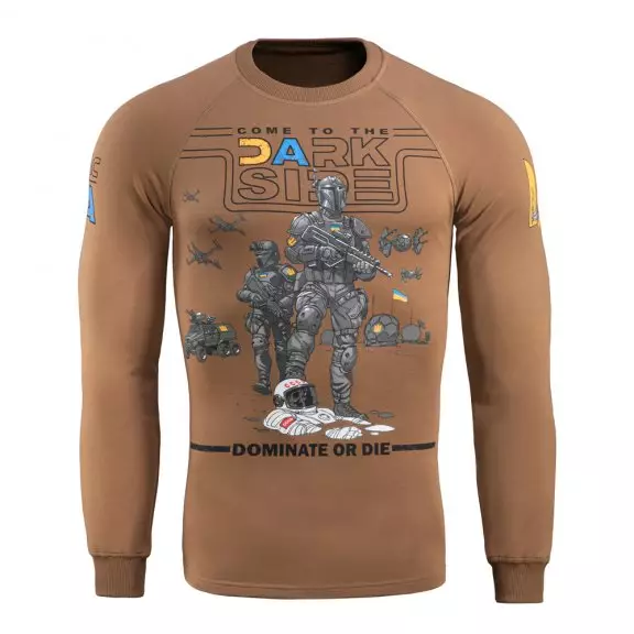 M-Tac® UA Seitliches Raglan-Sweatshirt - Coyote Brown