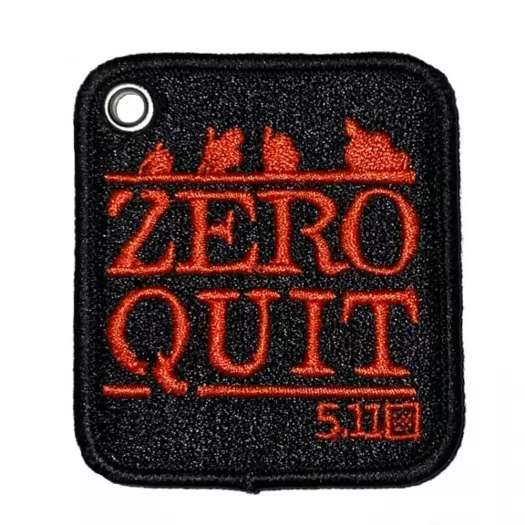 5.11 Zero Quit Keychain Patch - Orange