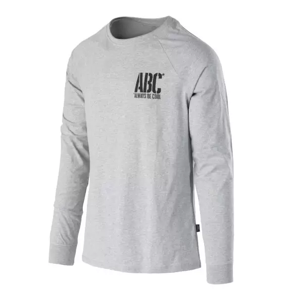 Helikon-Tex Long Sleeve T-Shirt ABC Always Be Cool) - Mid Grey Melange