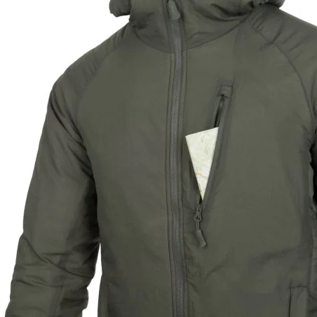Helikon-Tex Kurtka WOLFHOUND Hoodie Jacket® - Climashield® Apex 67g - Czarna