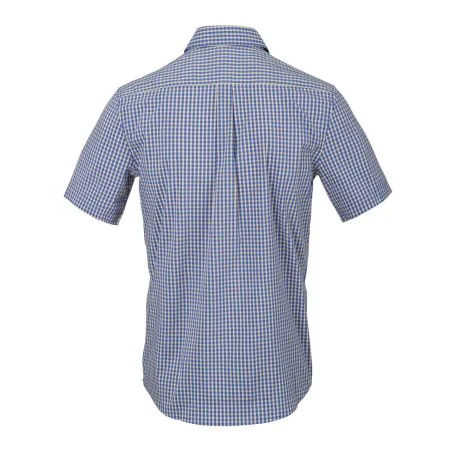 Helikon-Tex Covert Concealed Carry Short Sleeve Shirt - Royal Blue Checkered