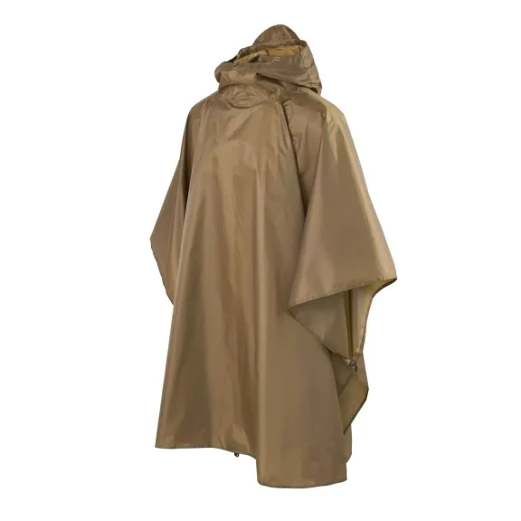 Helikon-Tex Leichter Polyester-Poncho - Coyote