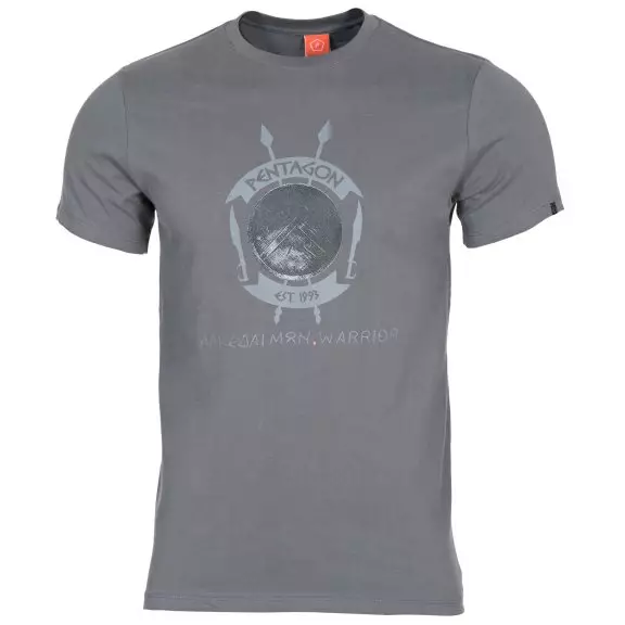 Pentagon T-shirt AGERON - Lakedaimon Warrior - Wolf Grey