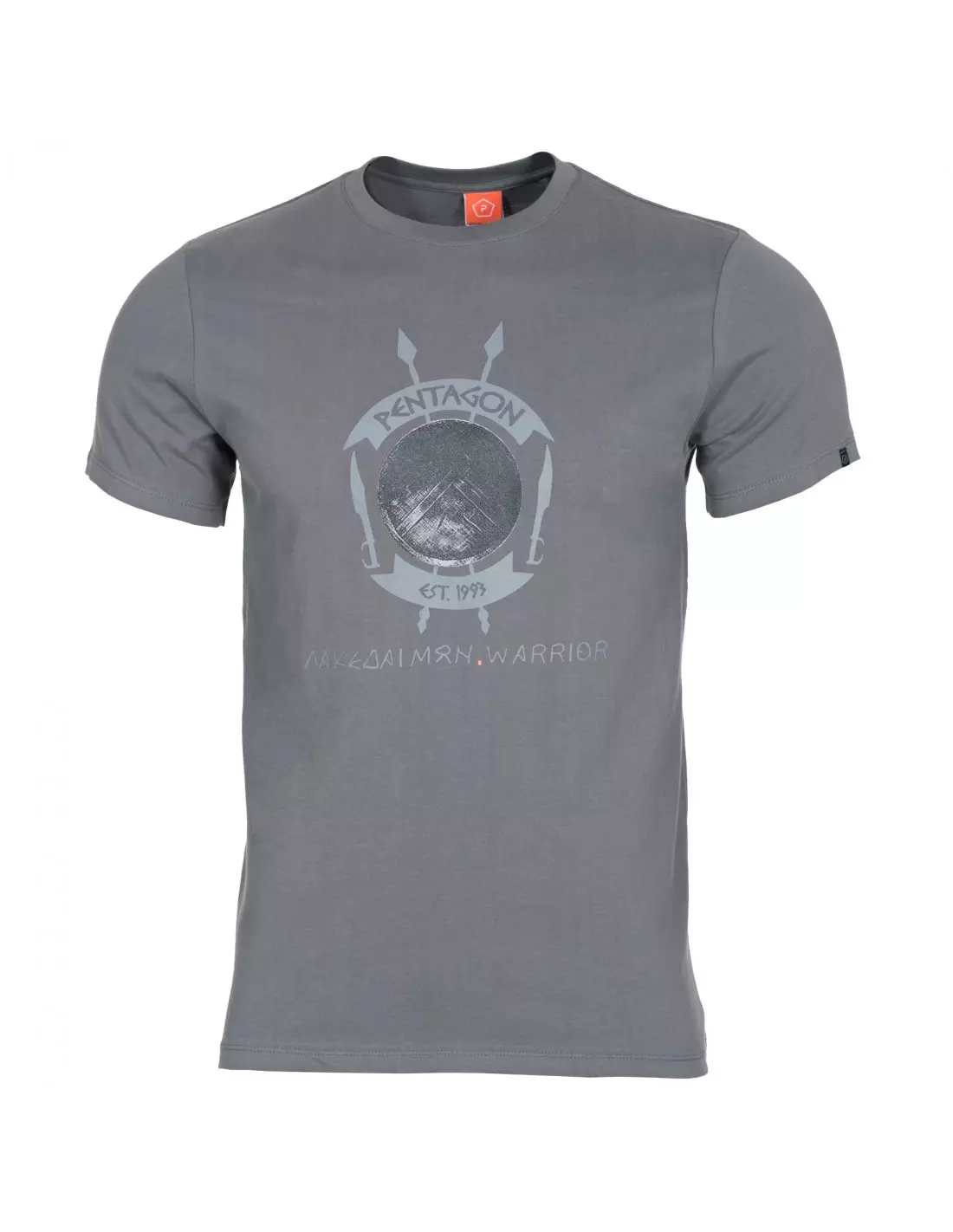 Pentagon AGERON T-shirts - Lakedaimon Warrior - Wolf Grey