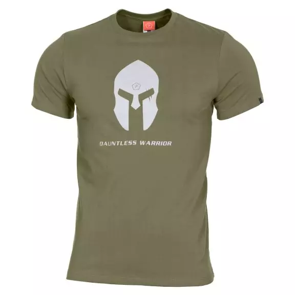 Pentagon T-shirt AGERON - Spartan Helmet - Olive