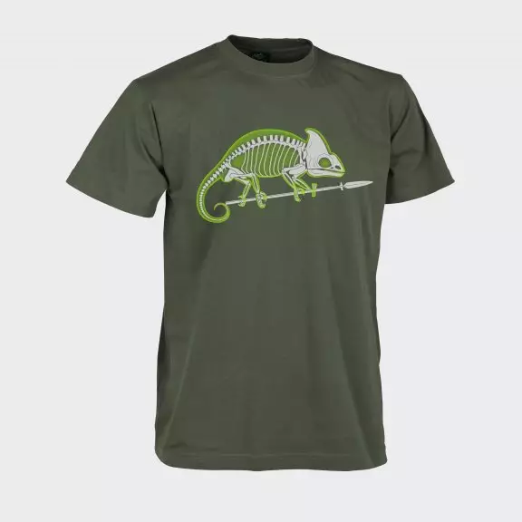 Helikon-Tex® CHAMELEON SKELETON Classic Army T-shirt - Cotton - Olive Green